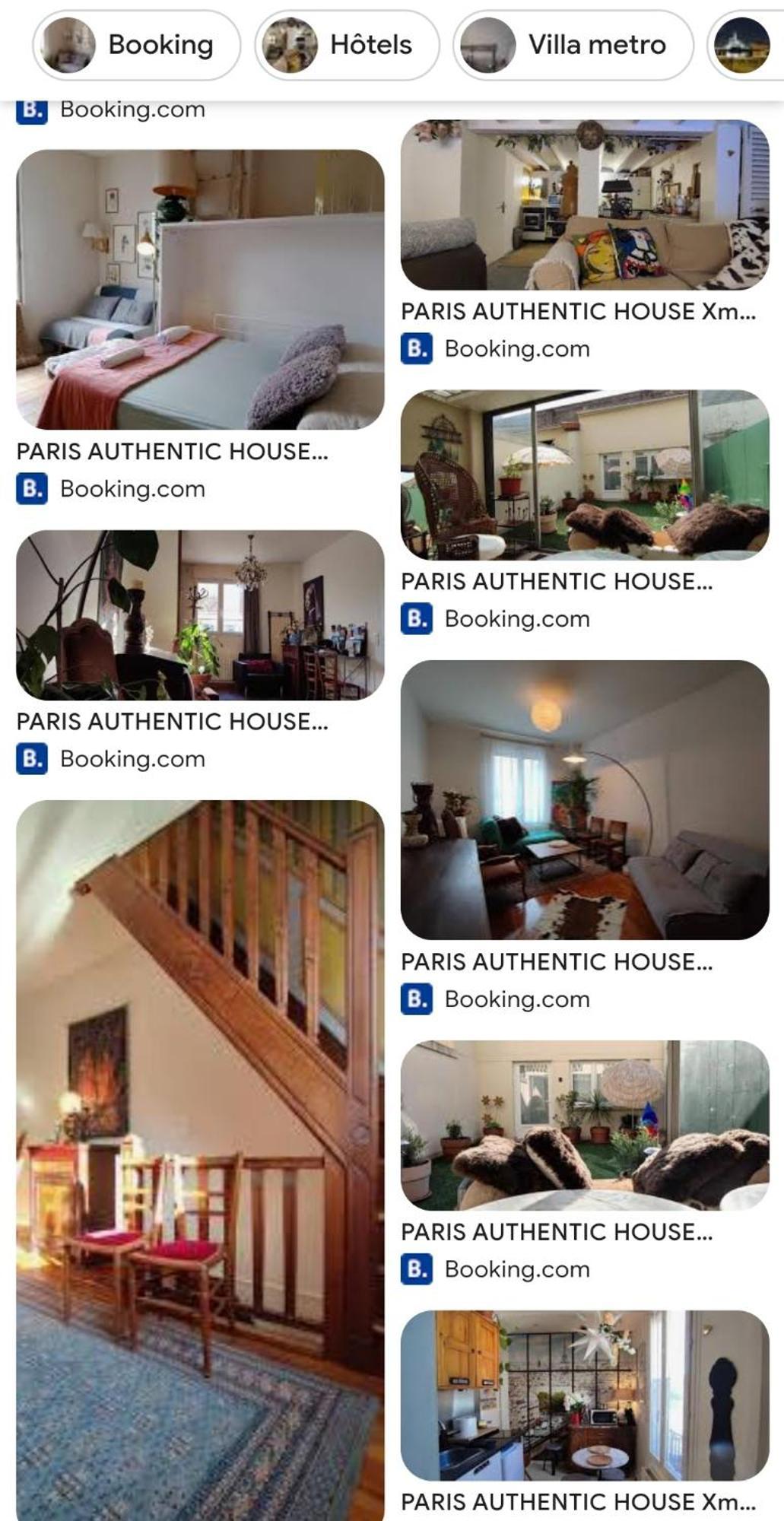 Authentic House 2 Maisons 1 Ideale Pour Groupes, Capacite 30 Personnes * Paris