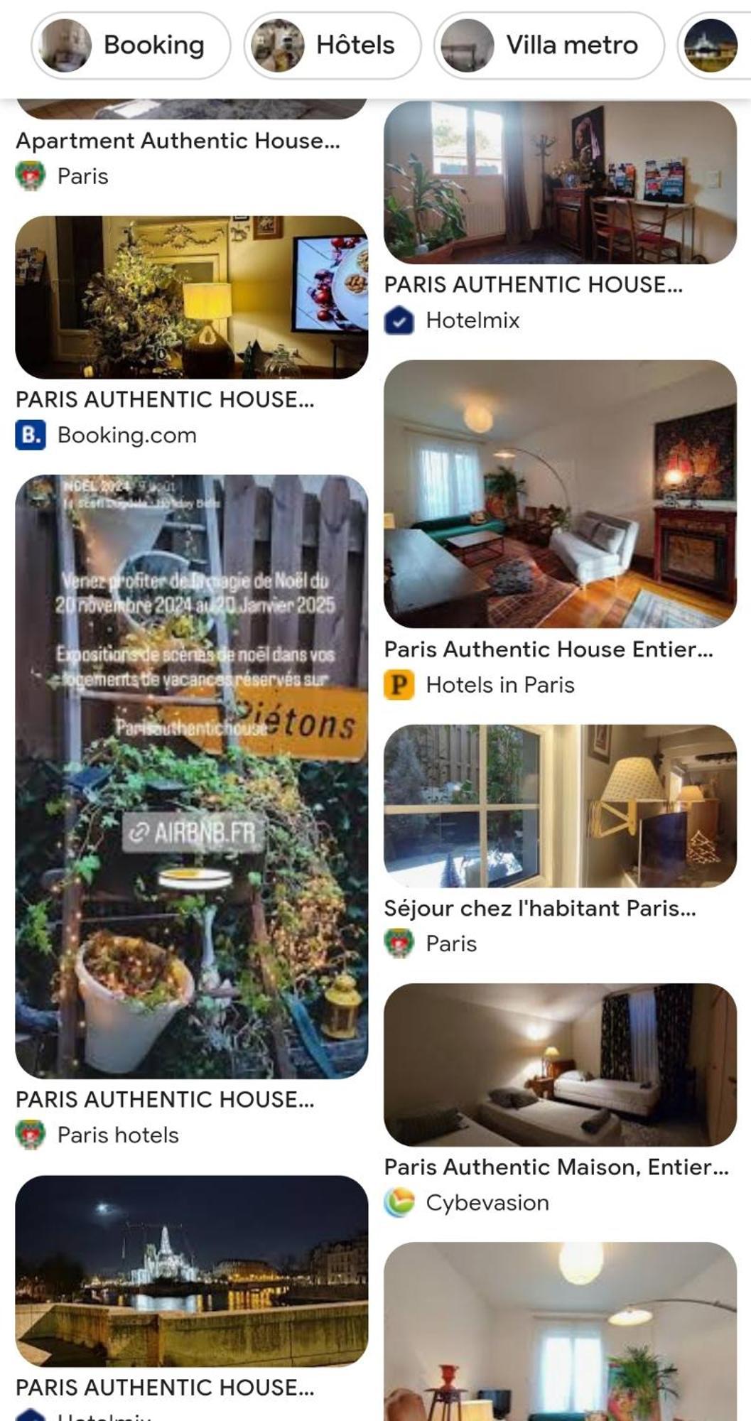 Holiday home Authentic House 2 Maisons 1 Ideale Pour Groupes, Capacite 30 Personnes Paris